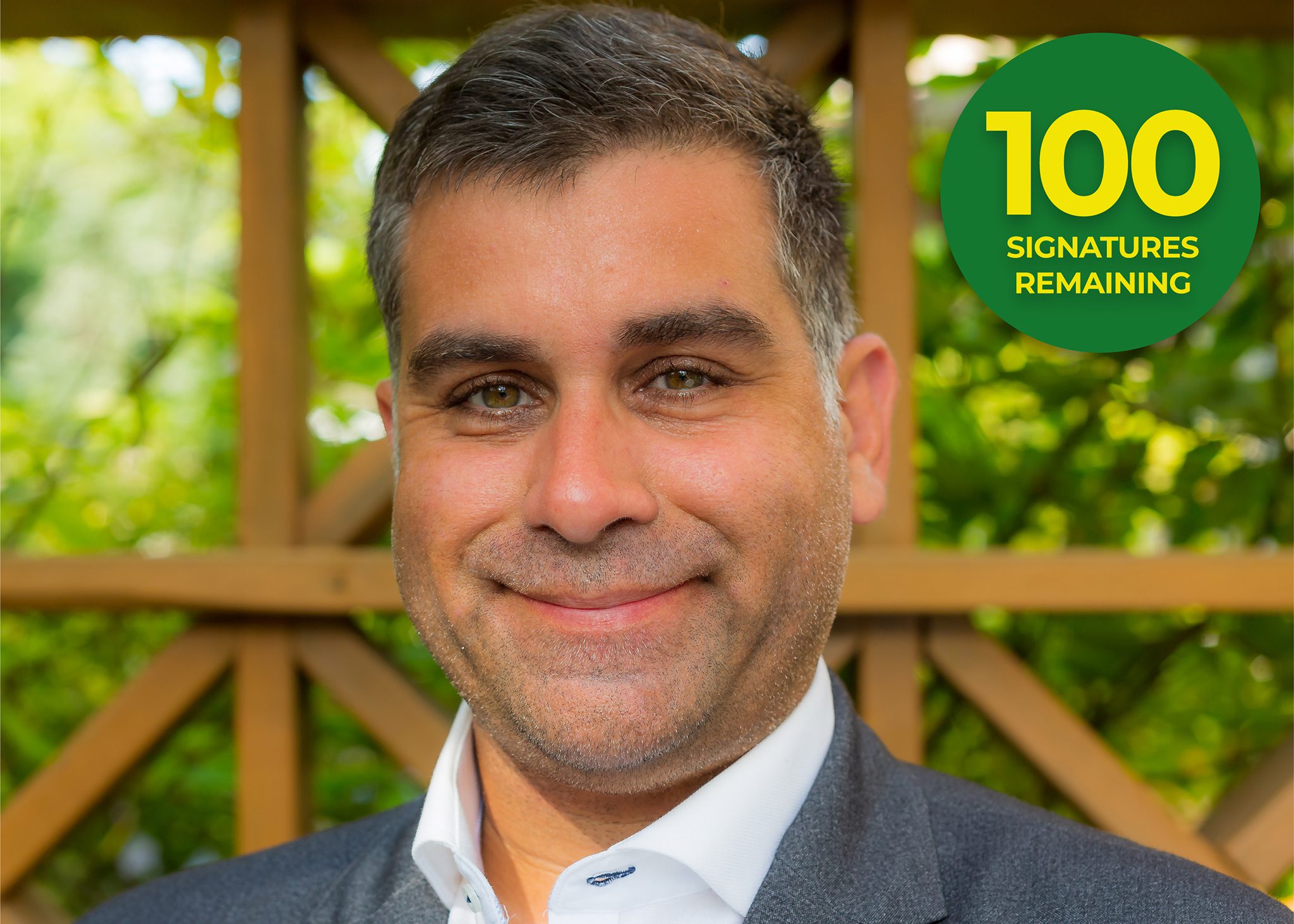 Bruno Sous 2021 Green Party Candidate - 100 Signatures Remaining